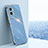 Ultra-thin Silicone Gel Soft Case Cover XL1 for Huawei Honor 90 Lite 5G Blue