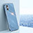 Ultra-thin Silicone Gel Soft Case Cover XL1 for Oppo A96 5G Blue