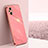 Ultra-thin Silicone Gel Soft Case Cover XL1 for Oppo A96 5G Hot Pink