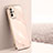 Ultra-thin Silicone Gel Soft Case Cover XL1 for Oppo Reno5 Z 5G Gold