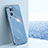 Ultra-thin Silicone Gel Soft Case Cover XL1 for Oppo Reno7 Pro 5G Blue