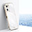 Ultra-thin Silicone Gel Soft Case Cover XL1 for Oppo Reno7 SE 5G White