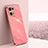Ultra-thin Silicone Gel Soft Case Cover XL1 for Oppo Reno8 4G Hot Pink