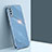 Ultra-thin Silicone Gel Soft Case Cover XL1 for Samsung Galaxy A50 Blue