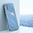Ultra-thin Silicone Gel Soft Case Cover XL1 for Vivo Y12s Blue