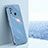 Ultra-thin Silicone Gel Soft Case Cover XL1 for Vivo Y50 Blue