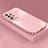 Ultra-thin Silicone Gel Soft Case Cover XL4 for Samsung Galaxy A33 5G Rose Gold