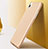 Ultra-thin Silicone Gel Soft Case for Huawei Honor 7i shot X Gold