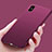 Ultra-thin Silicone Gel Soft Case S16 for Apple iPhone X Purple
