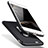 Ultra-thin Silicone Gel Soft Case with Finger Ring Stand A02 for Apple iPhone 5S Black