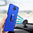 Ultra-thin Silicone Gel Soft Case with Finger Ring Stand A04 for Huawei Mate 10 Blue