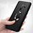Ultra-thin Silicone Gel Soft Case with Finger Ring Stand for Samsung Galaxy S9 Plus Black