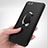 Ultra-thin Silicone Gel Soft Case with Finger Ring Stand for Xiaomi Mi 6 Black