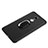 Ultra-thin Silicone Gel Soft Case with Finger Ring Stand for Xiaomi Redmi Note 4 Standard Edition Black