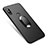 Ultra-thin Silicone Gel Soft Case with Finger Ring Stand for Xiaomi Redmi Note 5 AI Dual Camera Black