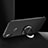 Ultra-thin Silicone Gel Soft Case with Finger Ring Stand for Xiaomi Redmi Note 5 AI Dual Camera Black