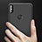 Ultra-thin Silicone Gel Soft Case with Finger Ring Stand for Xiaomi Redmi Note 5 Pro Black