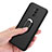 Ultra-thin Silicone Gel Soft Case with Magnetic Finger Ring Stand A02 for Huawei Maimang 7 Black