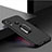 Ultra-thin Silicone Gel Soft Case with Magnetic Finger Ring Stand A02 for Xiaomi Redmi Note 7 Black