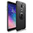 Ultra-thin Silicone Gel Soft Case with Magnetic Finger Ring Stand A03 for Samsung Galaxy A6 Plus (2018) Black