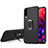 Ultra-thin Silicone Gel Soft Case with Magnetic Finger Ring Stand for Huawei P30 Black