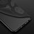 Ultra-thin Silicone Gel Soft Case with Magnetic Finger Ring Stand for OnePlus 7T Black