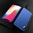 Ultra-thin Silicone Gel Soft Cover S02 for Apple iPhone X Blue