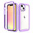 Ultra-thin Silicone Gel Soft Matte Finish Front and Back Case 360 Degrees Cover for Apple iPhone 13