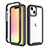 Ultra-thin Silicone Gel Soft Matte Finish Front and Back Case 360 Degrees Cover for Apple iPhone 14