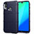 Ultra-thin Silicone Gel Soft Matte Finish Front and Back Case 360 Degrees Cover for Huawei Honor 10 Lite Blue