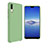 Ultra-thin Silicone Gel Soft Matte Finish Front and Back Case 360 Degrees Cover for Huawei P20 Green