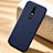 Ultra-thin Silicone Gel Soft Matte Finish Front and Back Case 360 Degrees Cover for Nokia X6 Blue