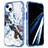 Ultra-thin Silicone Gel Soft Matte Finish Front and Back Case 360 Degrees Cover YJ1 for Apple iPhone 13 Pro Max