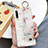 Ultra-thin Transparent Flowers Soft Case Cover for Huawei P30