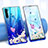 Ultra-thin Transparent Flowers Soft Case Cover for Xiaomi Redmi Note 8T