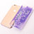 Ultra-thin Transparent Flowers Soft Case Cover T01 for Apple iPhone 6S Plus