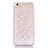 Ultra-thin Transparent Flowers Soft Case Cover T01 for Apple iPhone 6S White