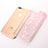 Ultra-thin Transparent Flowers Soft Case Cover T01 for Apple iPhone 8 Plus