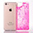 Ultra-thin Transparent Flowers Soft Case Cover T01 for Apple iPhone SE (2020)