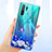 Ultra-thin Transparent Flowers Soft Case Cover T01 for Huawei P30 Pro