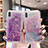 Ultra-thin Transparent Flowers Soft Case Cover T02 for Apple iPhone X
