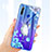 Ultra-thin Transparent Flowers Soft Case Cover T03 for Huawei Honor 20E