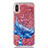 Ultra-thin Transparent Flowers Soft Case Cover T04 for Apple iPhone X Mixed
