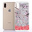 Ultra-thin Transparent Flowers Soft Case Cover T04 for Apple iPhone XR