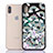 Ultra-thin Transparent Flowers Soft Case Cover T06 for Apple iPhone X