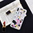 Ultra-thin Transparent Flowers Soft Case Cover T10 for Apple iPhone Xs Max