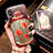 Ultra-thin Transparent Flowers Soft Case Cover T16 for Apple iPhone Xs