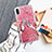 Ultra-thin Transparent Flowers Soft Case Cover T20 for Apple iPhone XR