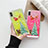 Ultra-thin Transparent Flowers Soft Case Cover T24 for Apple iPhone Xs