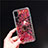 Ultra-thin Transparent Flowers Soft Case Cover T25 for Apple iPhone XR